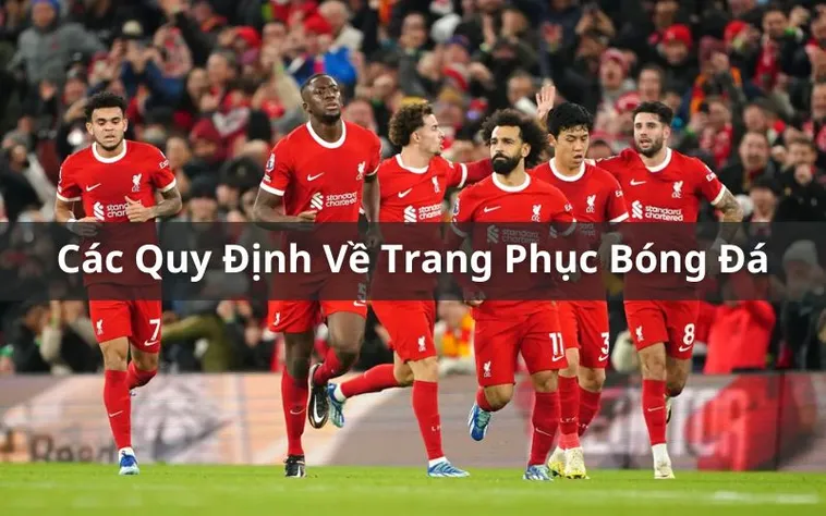 Quy Định Về Trang Phục Bóng Đá Và Tiêu Chuẩn Bắt Buộc Trong Thi Đấu